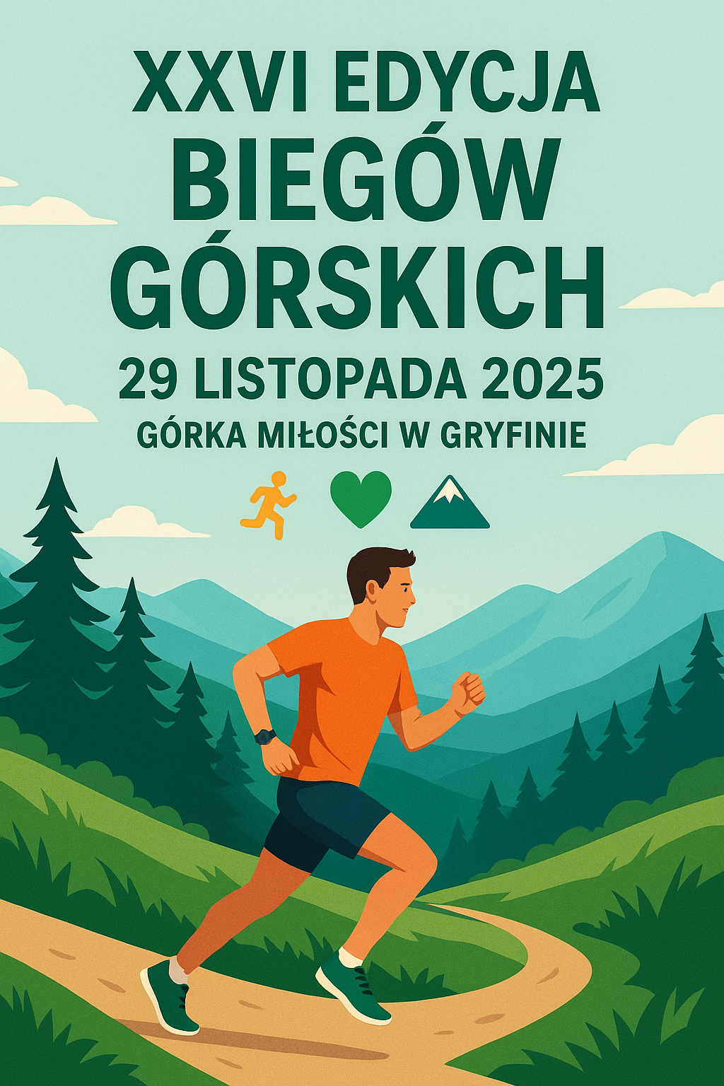 plakat biegi gorskie